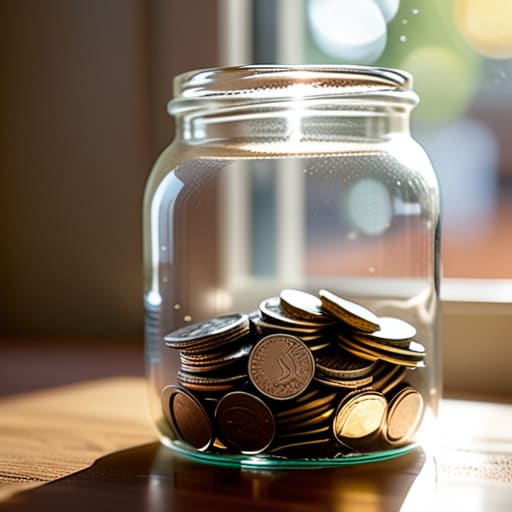 Simple Financial Literacy Activities for Toddlers jar.