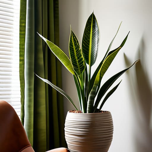 The Snake Plant: Your High-Yield Savings Account.