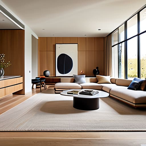Optimizing living room traffic flow for seamless service.