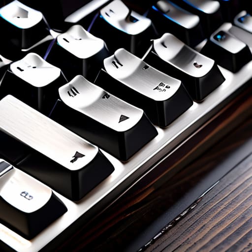 An Ergonomic Mechanical Keyboard: The Perfect Knife Set.