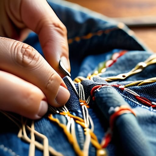 Serving Up a Sustainable Style through mending.
