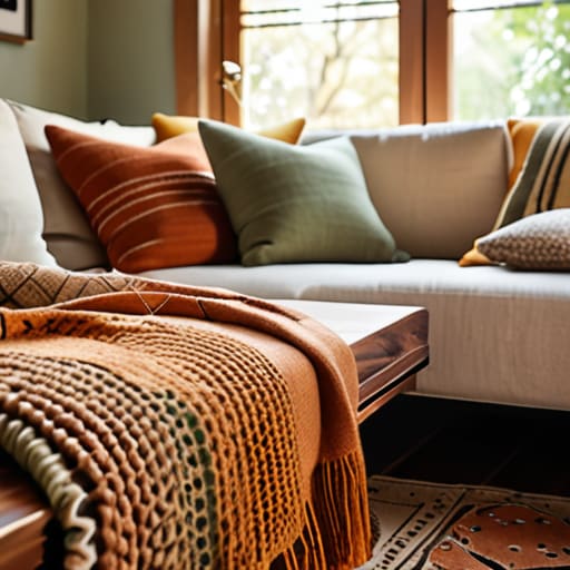 The Magic of Textile Layering in decor.