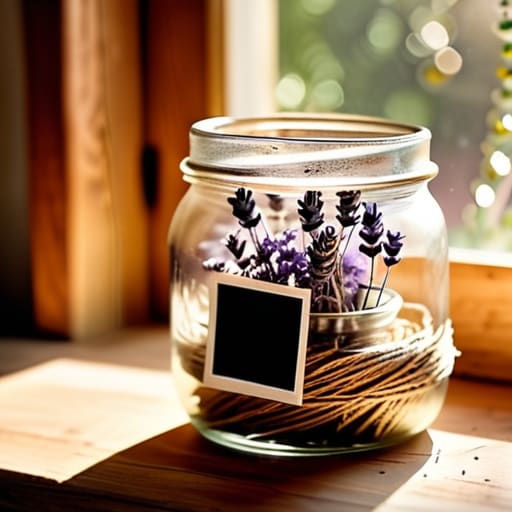 The "Memory Lane" Photo Jar sentimental gift.