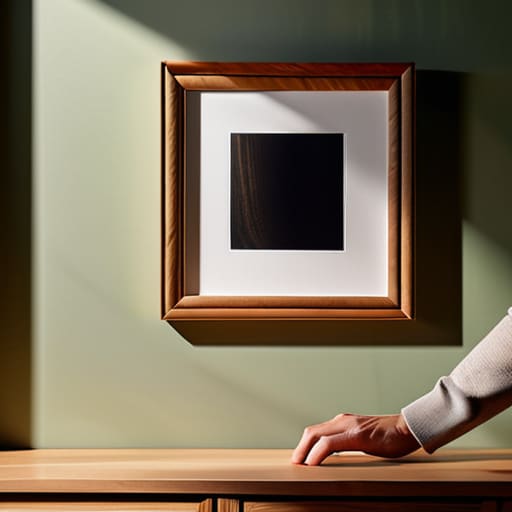 Guide on how to hang a picture.