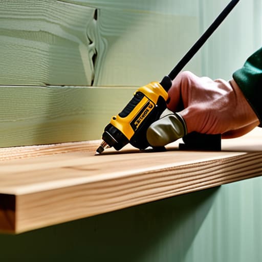 Guide on how to install a shelf.