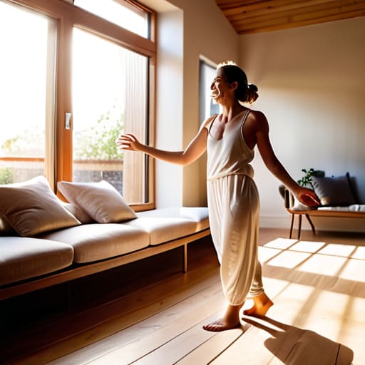 Simple ways to move more at home.