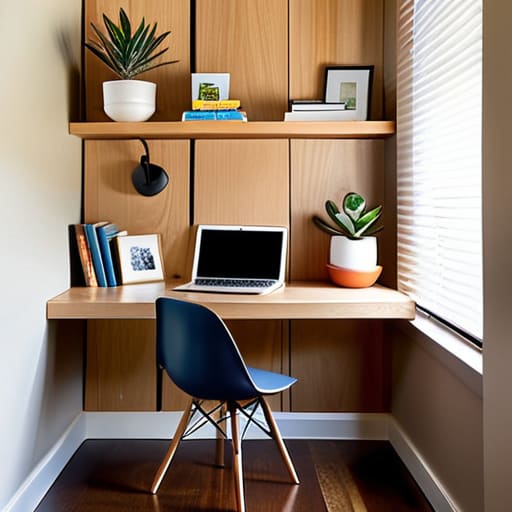 Small Space Home Office Solutions for Tiny Kitchen Style Nooks