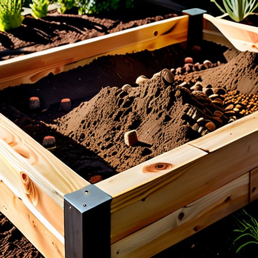 How to build a raised garden bed.